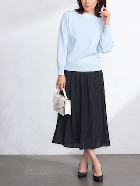 「GALLORIA（ギャローリア）のアイテム」を使った、GALLORIAさん（レディース・165cm）の春コーディネート