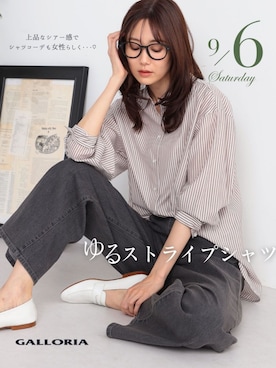 GALLORIAさん（レディース・165cm）の秋コーディネート