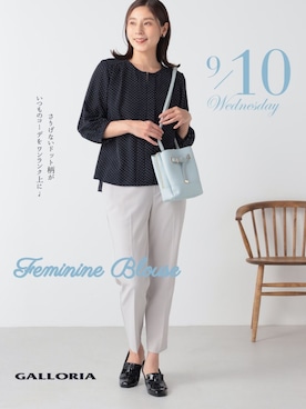GALLORIAさん(レディース・165cm)の秋コーディネート