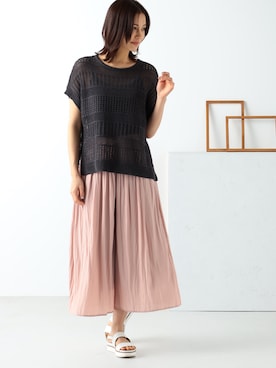 GALLORIAさん（レディース・165cm）の夏コーディネート