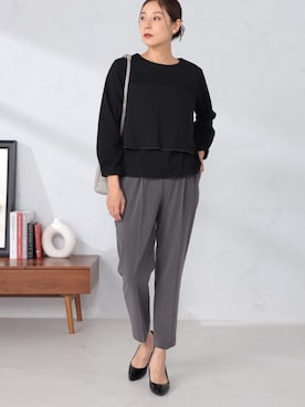 GALLORIAさん（レディース・165cm）の冬コーディネート