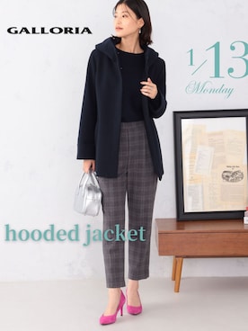 GALLORIAさん(レディース・165cm)の冬コーディネート