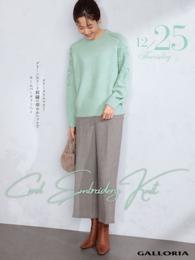 GALLORIAさん(レディース・165cm)の冬コーディネート