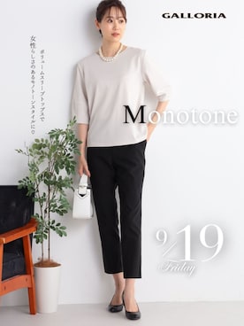 GALLORIAさん(レディース・165cm)の秋コーディネート