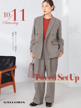 GALLORIAさん(レディース・165cm)の秋コーディネート