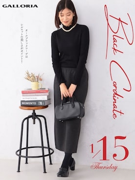 GALLORIAさん（レディース・165cm）の冬コーディネート