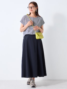 「GALLORIA（ギャローリア）のアイテム」を使った、GALLORIAさん（レディース・165cm）の夏コーディネート