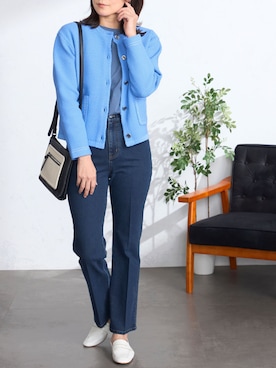 「GALLORIA（ギャローリア）のアイテム」を使った、GALLORIAさん（レディース・165cm）の春コーディネート