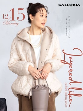 GALLORIAさん（レディース・165cm）の冬コーディネート