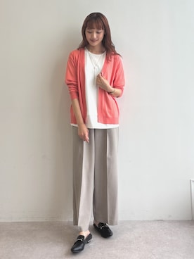 「お仕事コーデ」｜GALLORIAさん（レディース・165cm）の夏コーディネート