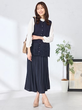 「GALLORIA（ギャローリア）のアイテム」を使った、GALLORIAさん（レディース・165cm）の春コーディネート