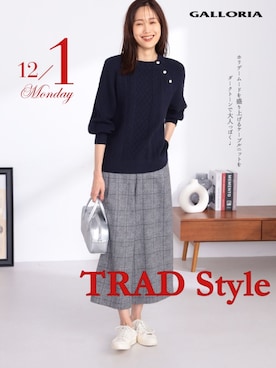 GALLORIAさん（レディース・165cm）の冬コーディネート