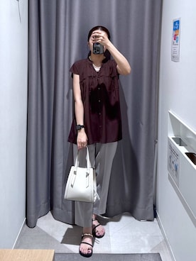 「アイテム（パンツ）」を使った、chieminさん（レディース・162cm・30代）の夏コーディネート