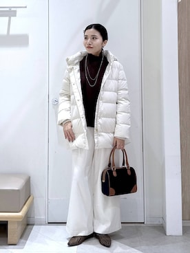 「アイテム（パンプス）」を使った、chieminさん（レディース・162cm・30代）の冬コーディネート