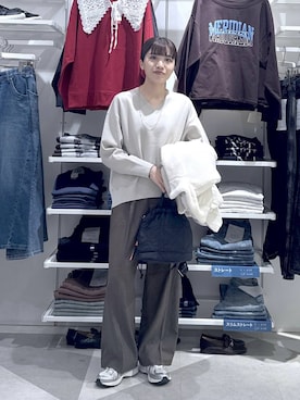 「GLOBAL WORK（グローバルワーク）のアイテム（ブルゾン）」を使った、chieminさん（レディース・162cm）の秋コーディネート