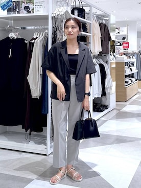 「アイテム（パンツ）」を使った、chieminさん（レディース・162cm・30代）の夏コーディネート