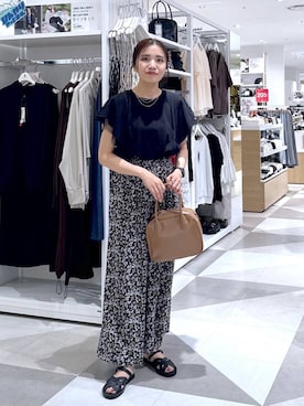 「アイテム（アクセサリー）」を使った、chieminさん（レディース・162cm・30代）の夏コーディネート