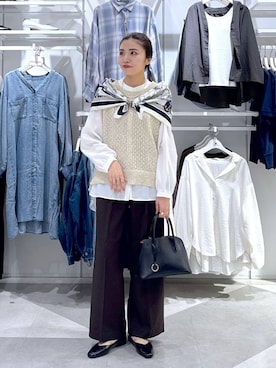「アイテム（財布/小物）」を使った、chieminさん（レディース・162cm・30代）の夏コーディネート