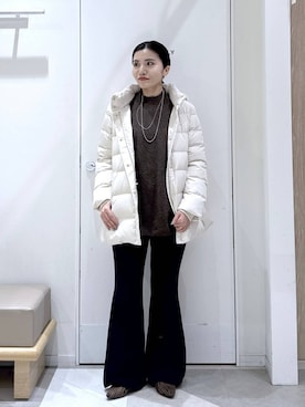 「アイテム（パンプス）」を使った、chieminさん（レディース・162cm・30代）の冬コーディネート