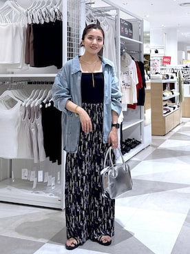 「アイテム（ブレスレット）」を使った、chieminさん（レディース・162cm・30代）の夏コーディネート