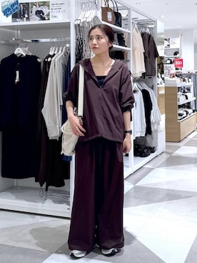 「アイテム（マウンテンパーカー）」を使った、chieminさん（レディース・162cm・30代）の夏コーディネート