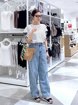 「アイテム（財布/小物）」を使った、chieminさん（レディース・162cm・30代）の夏コーディネート
