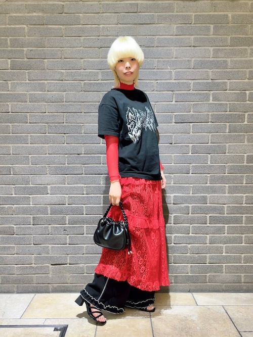 和装用赤黒サンダルとバッグセット ORiental TRafficアトレ上野店アカネさんのサンダルを使った