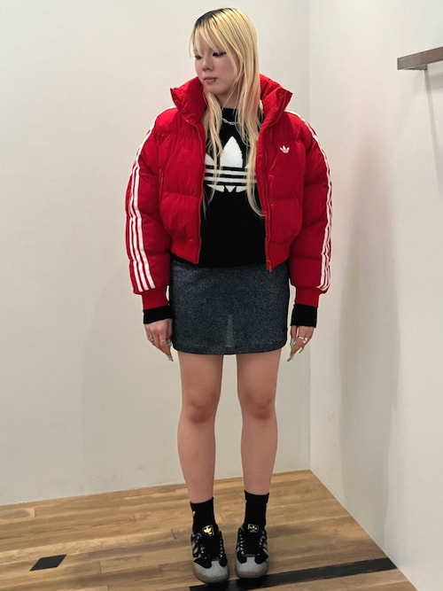 アディダス オリジナルス ニット クルーネック スウェット