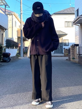 「CLANE（クラネ）のアイテム」を使った、あおさん（メンズ・164cm）の冬コーディネート