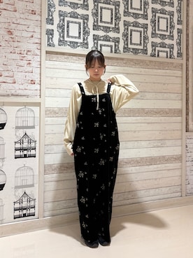 「KBF（ケイビーエフ）のアイテム」を使った、ひかりさん（レディース・160cm）の秋コーディネート