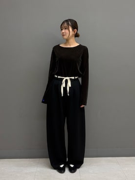 ひかりさん(レディース・160cm)の秋コーディネート