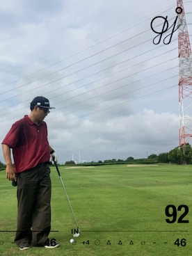「CASPER JOHN（キャスパージョン）のStraight slacks/ストレートスラックス（スラックス）」を使った、tutta（相互フォロー）さん（メンズ・168cm）の夏コーディネート