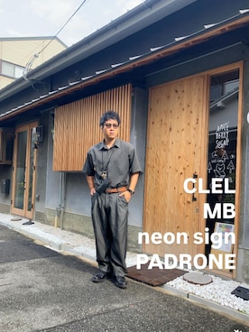 「PADRONE（パドローネ）のアイテム」を使った、tutta（相互フォロー）さん（メンズ・168cm）の夏コーディネート