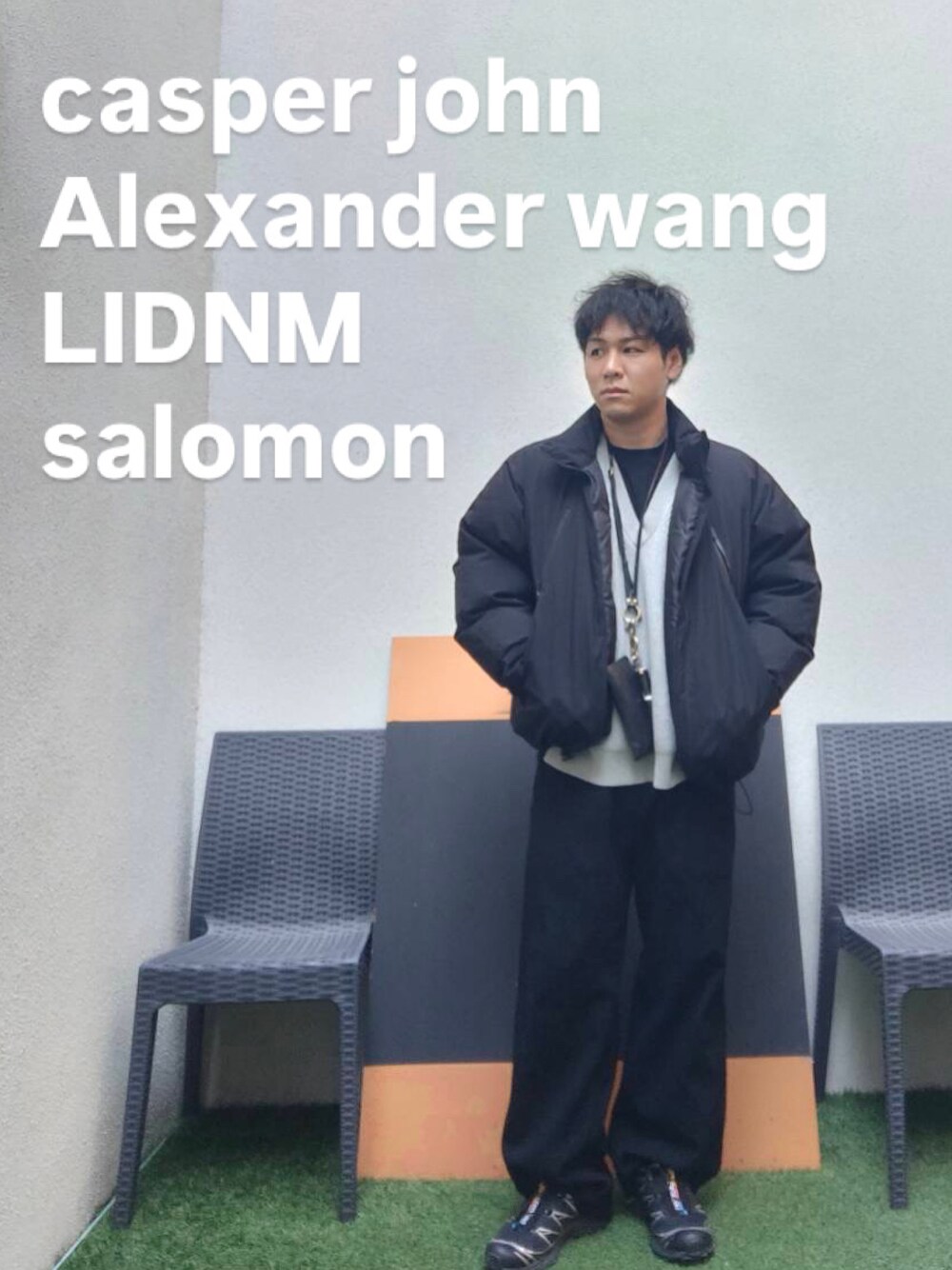 ALEXANDER WANG アレキサンダーワン マフラー フード ニット Alexander