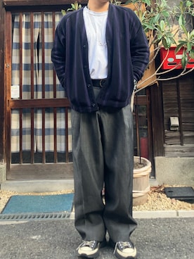 「アイテム（シューズ）」を使った、tutta（相互フォロー）さん（メンズ・169cm・40代）の秋コーディネート