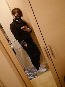 「TAKA-Q（タカキュー）のアイテム（トップス）」を使った、kino1114さん（メンズ・165cm）の春コーディネート