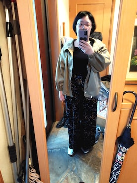 「RAY CASSIN（レイカズン）のアイテム（マウンテンパーカー）」を使った、candypop3さん（レディース・160cm）の春コーディネート