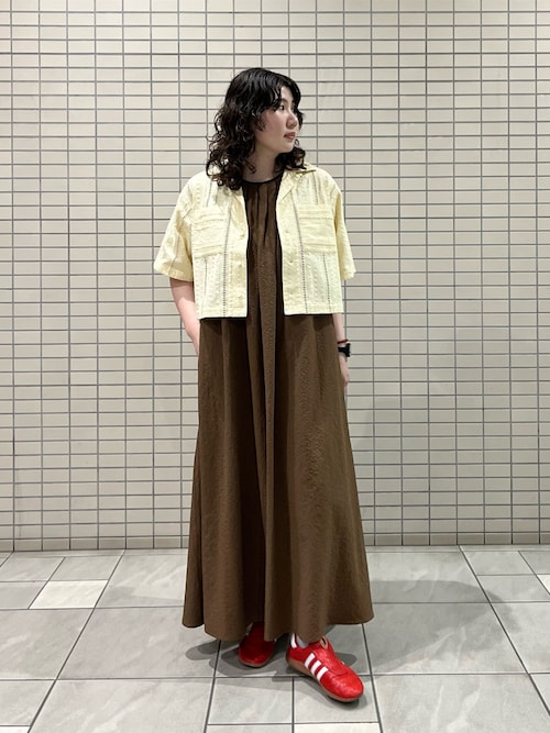 ブラウス シャツ Schott×RUMBLE RED（ショット×ランブルレッド）オリジナル刺繍半袖開襟シャツ レディース Schott N.Y.C ブラウス シャツ Schott×RUMBLE RED（ショット