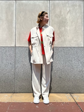 NANAさん（レディース・160cm）の春コーディネート