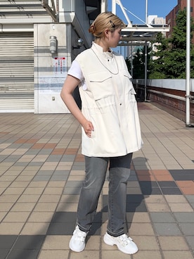 NANAさん（レディース・160cm）の夏コーディネート