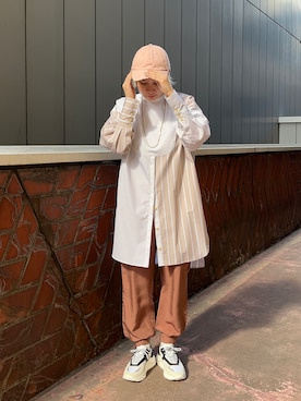 「Johnbull（ジョンブル）のアイテム」を使った、NANAさん（レディース・160cm）の夏コーディネート