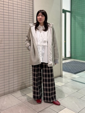 「アイテム（ブルゾン）」を使った、NANAさん（レディース・160cm・20代）の秋コーディネート