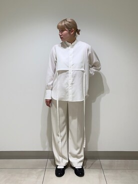 「IJIIT&Co.（イジットアンドコー）のアイテム」を使った、NANAさん（レディース・160cm）の夏コーディネート