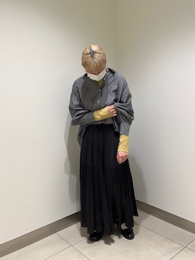 「EACH.（イーチ）のアイテム」を使った、NANAさん（レディース・160cm）の夏コーディネート