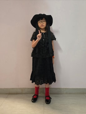 「BREEZE（ブリーズ）のアイテム」を使った、Cressida.Cさん（キッズ・120cm）の夏コーディネート