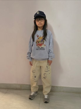 Cressida.Cさん（キッズ・120cm）の春コーディネート