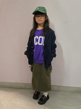 Cressida.Cさん（キッズ・120cm）の秋コーディネート