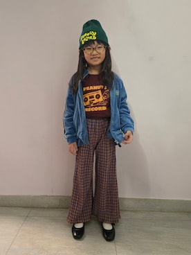 「アイテム（シューズ）」を使った、Cressida.Cさん（キッズ・120cm）の冬コーディネート