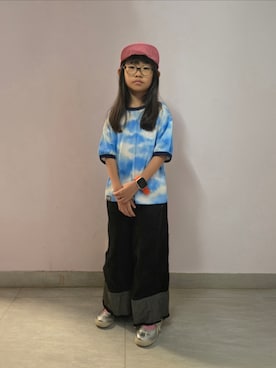 「BREEZE（ブリーズ）のアイテム」を使った、Cressida.Cさん（キッズ・120cm）の秋コーディネート