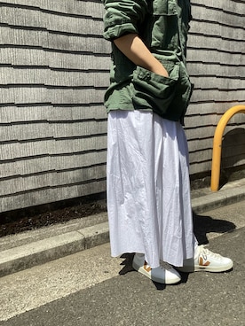 「ROTHCO（ロスコ）のアイテム」を使った、吉祥寺店さん（レディース・159cm）の春コーディネート